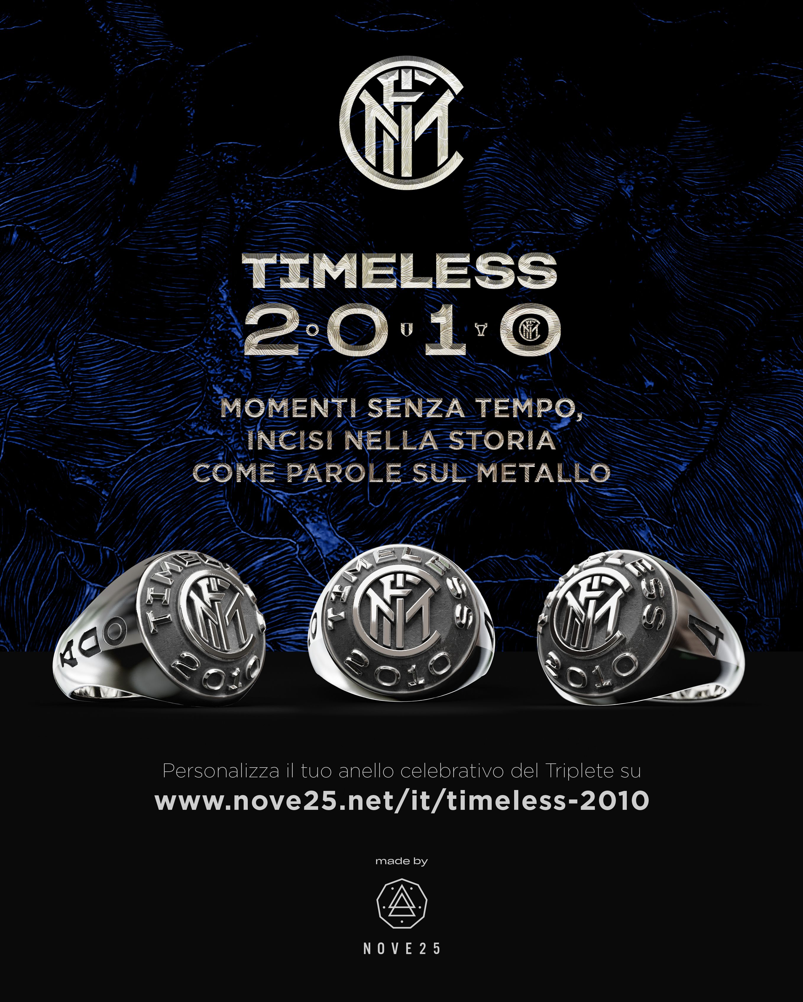 Anello inter triplete best sale prezzo