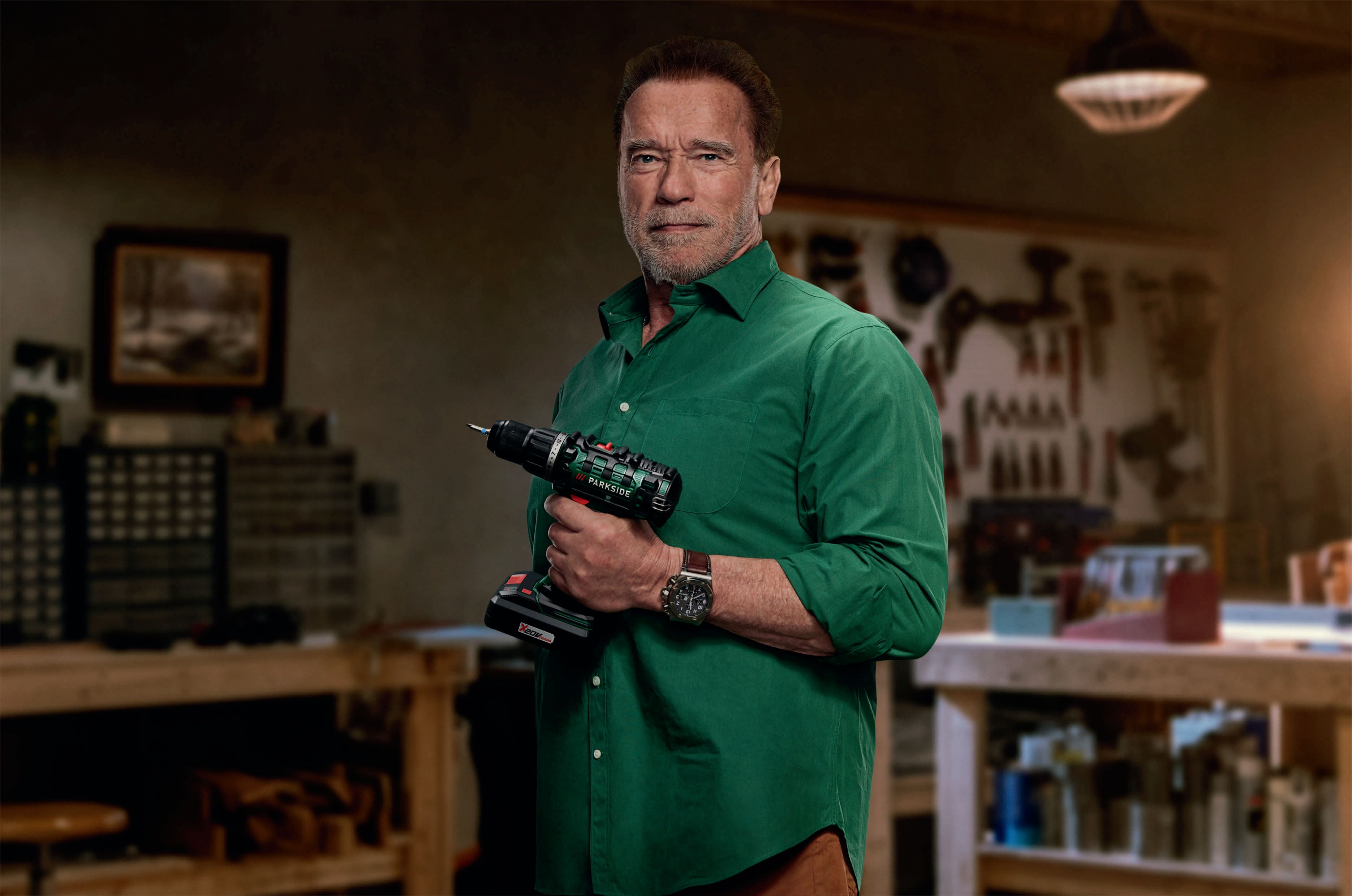 Arnold Schwarzenegger testimonial di Lidl Italia per il lancio di PARKSIDE  - Touchpoint News